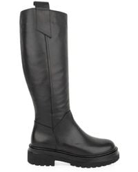 SERGIO MORETTI FIRENZE - Knee-High Leather Boots - Lyst