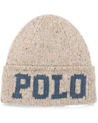 Polo Ralph Lauren - Bonnet À Logo Intarsia - Lyst