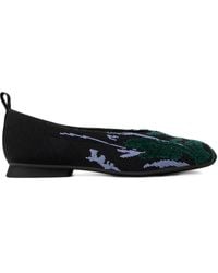 Camper - Casi Myra Knitted Patterned Ballet Flats - Lyst