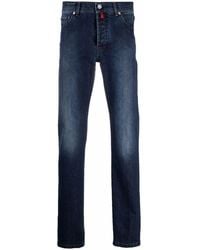 Kiton - Gerade Jeans mit Stone-Wash-Effekt - Lyst