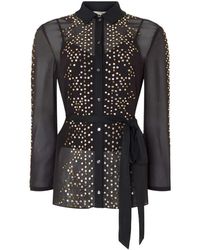Temperley London - Stud-Embellished Oberon Shirt - Lyst