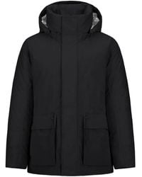 Herno - Hooded Flap-Pocket Jacket - Lyst