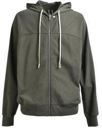 Rick Owens - Hooded Zip-Up Hoodie - Lyst