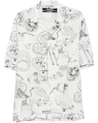 Jacquemus - Printed Cotton Shirt - Lyst
