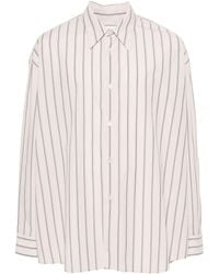Studio Nicholson - Loche Striped Shirt - Lyst