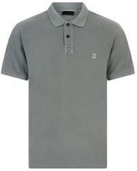 Dondup - Logo-Embroidered Polo Shirt - Lyst