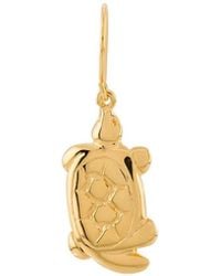 Aurelie Bidermann - Turtle Pendant Earring - Lyst
