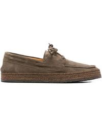 Calce - Laces Flat Boat Shoes - Lyst