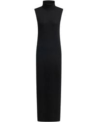 12 STOREEZ - Roll-Neck Maxi Dress - Lyst