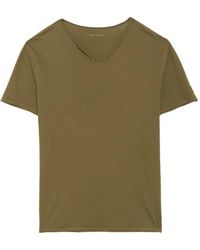 Zadig & Voltaire - Monastir Henley T-Shirt - Lyst