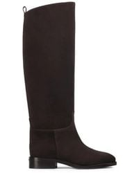 Le Silla - Charlotte Suede Knee-High Boots - Lyst