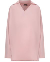 Canessa - Poloshirt Mit V-Ausschnitt - Lyst