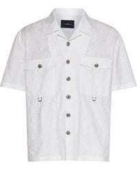 John Richmond - Flap-Pocket Shirt - Lyst