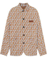 Versace - Poppies Single-Breasted Blazer - Lyst
