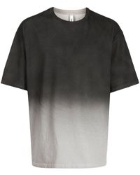 Attachment - Gradient-effect Short-sleeved T-shirt - Lyst