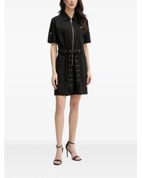 Liu Jo - Belted Zip-Up Playsuit - Lyst