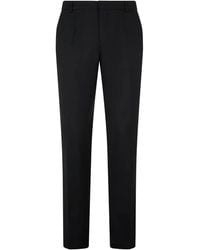 Roberto Cavalli - Pleated Virgin-Wool Trousers - Lyst