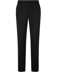 Roberto Cavalli - Pleated Virgin-Wool Trousers - Lyst