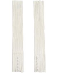 Lisa Yang - Gerippte Handschuhe - Lyst