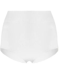 Wolford - Seamless Circular-Knit High-Waisted Shorts - Lyst