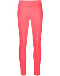 Versace Jeans Couture - Logo-Tape Cropped Leggings - Lyst