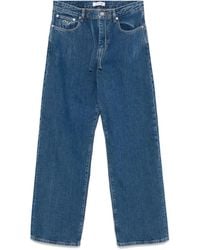 Lacoste - Jean À Patch Logo - Lyst