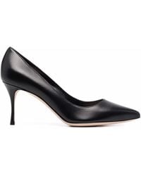 Sergio Rossi - Godiva 75Mm Polished-Finish Pumps - Lyst