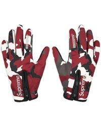 Supreme - Handschuhe Mit Camouflagemuster - Lyst