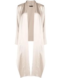 Voz - Bluse Aus Satin - Lyst