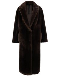 Blancha - Long-Sleeve Pocket Coat - Lyst