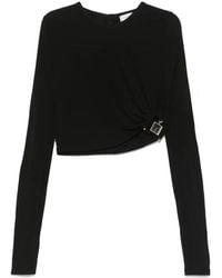 Christopher Esber - Bezel-Quartz Long-Sleeve Top - Lyst