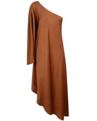 Silk95five - One-Shoulder Asymmetric Dress - Lyst