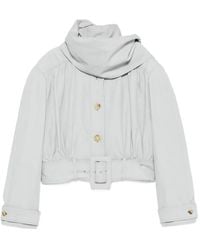Chloé - Buttoned Belted Jacket - Lyst