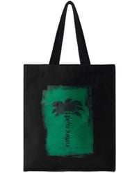 Palm Angels - Palm Brushed Tote Bag - Lyst