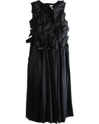 Comme des Garçons - Wool Midi Dress - Lyst