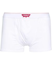 DSquared² - Embroidered-logo Boxers - Lyst