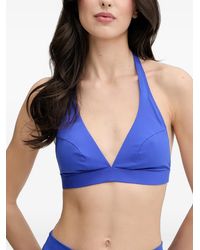 Chantelle - Icon Halterneck Triangle Bikini Top - Lyst