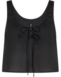 Karl Lagerfeld - Oberteil aus Baumwolle - Lyst