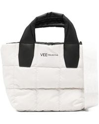 VEE COLLECTIVE - Mini Porter Tote Bag Mit Steppung - Lyst