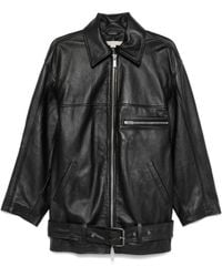 Remain - Veste De Moto En Cuir - Lyst