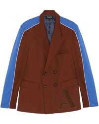 Ahluwalia - Grove Double-Breasted Blazer - Lyst