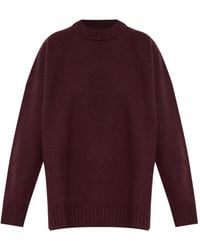 Jil Sander - Wool Crew-Neck Sweater - Lyst