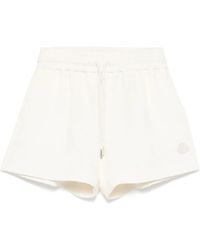 Moncler - Short À Patch Logo - Lyst