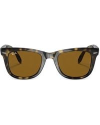 Ray-Ban - Wayfarer Folding Sunglasses - Lyst