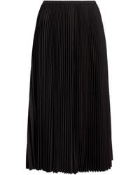 Proenza Schouler - Straight-Waistband Midi Pleated Skirt - Lyst