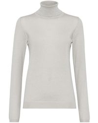 Brunello Cucinelli - Cashmere Turtle-Neck Sweater - Lyst