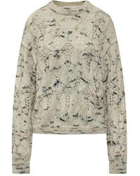Ba&sh - Rave Pullover Mit Lochmuster - Lyst