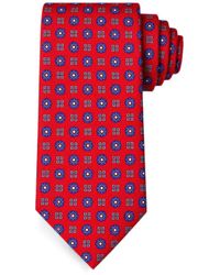 Bona Furtuna - Geometric-Print Tie - Lyst
