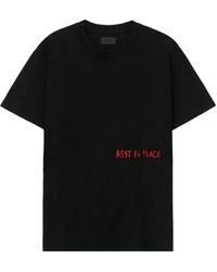RTA - Liam Rip Cross T-Shirt - Lyst