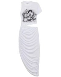 Gcds - Betty Boop Asymmetric Cut-Out Dress - Lyst